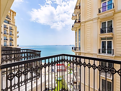 الفواتير مشمولة! | شقة مفروشة بغرفتي نوم | ذا بيرل