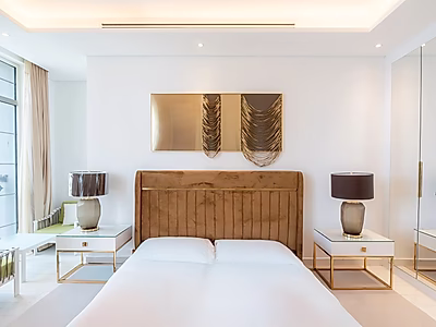 الفواتير مشمولة! | شقة مفروشة بغرفتي نوم | ذا بيرل