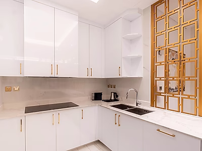 الفواتير مشمولة! | شقة مفروشة بغرفتي نوم | ذا بيرل