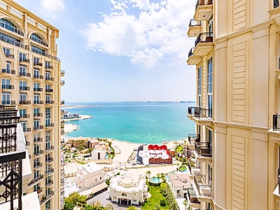 الفواتير مشمولة! | شقة مفروشة بغرفتي نوم | ذا بيرل