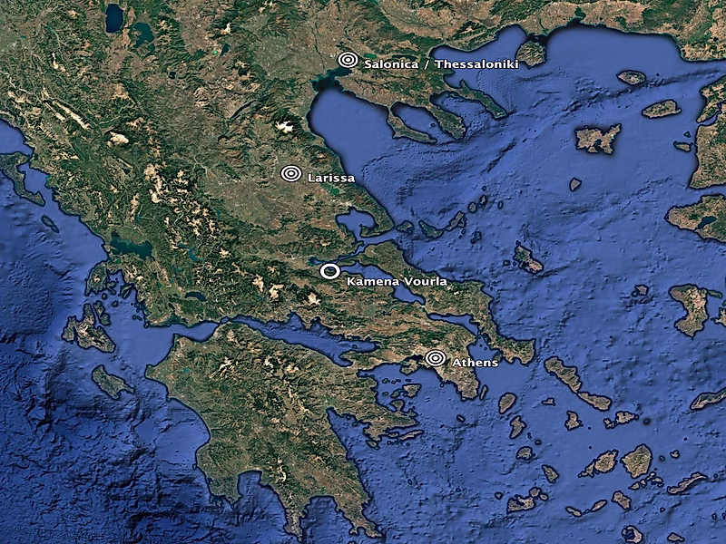 أرض على شاطئ البحر للبيع - كامينا فورلا، اليونان | موقع مثالي لتطوير منتجع أو فندق - Photo 2