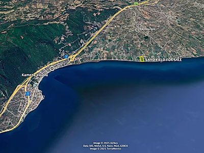 Prime Beachfront Land in Kamena Vourla | Ideal for Luxury Resort or Hotel