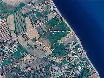 Prime Beachfront Land in Kamena Vourla | Ideal for Luxury Resort or Hotel