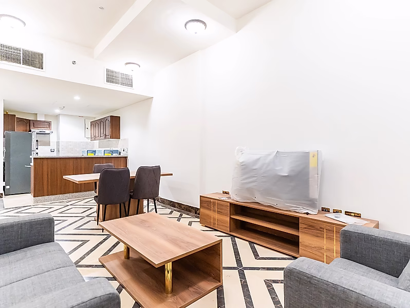 شقة مفروشة بغرفة نوم واحدة | مع حديقة خلفية | لوسيل - Photo 4