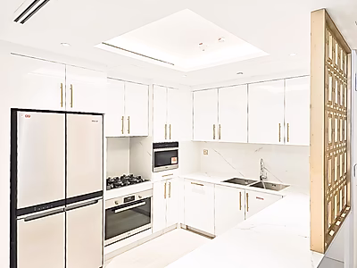 إطلالة بحرية | شقة مفروشة من غرفتين نوم | لوسيل