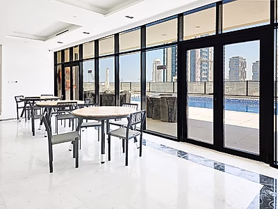 إطلالة بحرية | شقة مفروشة من غرفتين نوم | لوسيل