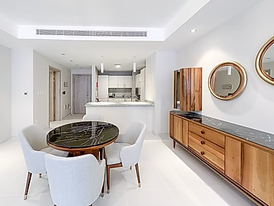 أفضل موقع | شقة مفروشة 1 غرفة نوم | بالقرب من فيندوم مول