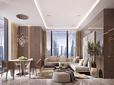 Ultra-Luxury 3-Bedroom Residence | 188.91 SQM | Burj Azizi, Dubai