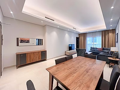 شقة مكونة من غرفتي نوم مؤثثة بالكامل في قرية جياردينو.