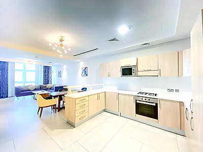 وصول إلى الشاطئ | شقة مفروشة 1 غرفة نوم | شاملة جميع الخدمات