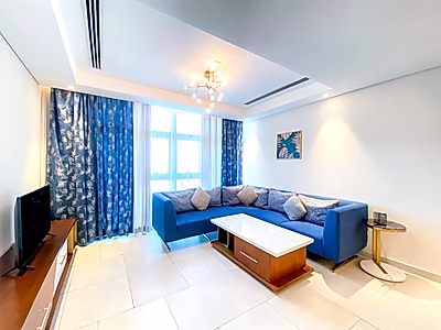 وصول إلى الشاطئ | شقة مفروشة غرفتين + غرفة تخزين | شامل كل شيء