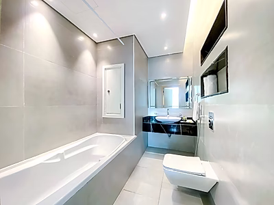 وصول إلى الشاطئ | شقة مفروشة 3 غرف نوم + غرفة تخزين | شامل كل شيء