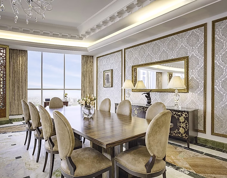 شقة فندقية مفروشة مكونة من 4 غرف نوم + غرفة خادمة للإيجار | ويست باي - Photo 3