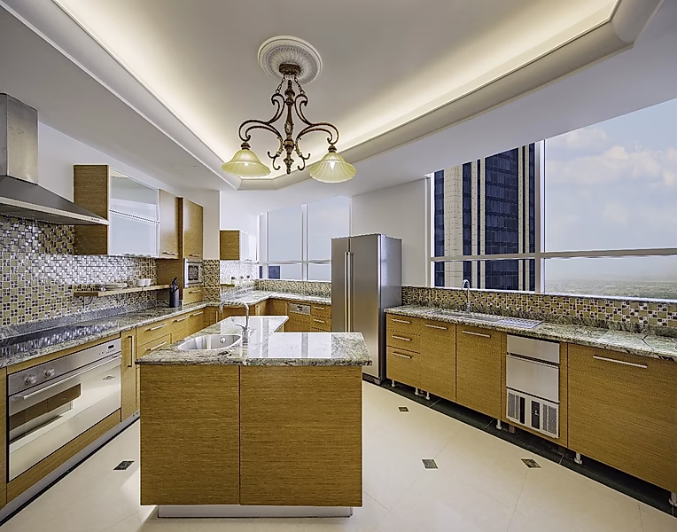 شقة فندقية مفروشة مكونة من 4 غرف نوم + غرفة خادمة للإيجار | ويست باي - Photo 11