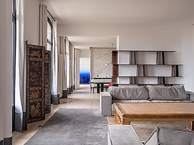 Paris Skyline from a Timeless Art Deco Residence | 16th Arrondissement