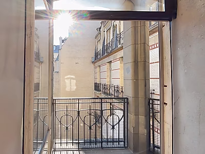 Paris Skyline from a Timeless Art Deco Residence | 16th Arrondissement