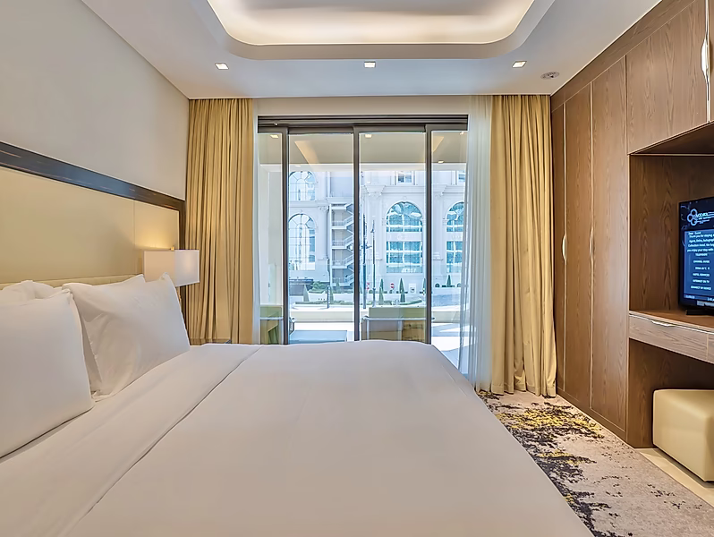 FULLY SERVICED DELUXE 1 BEDROOM | ENTERTAINMENT CITY - Photo 14