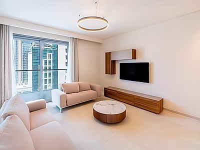 شقة عصرية للبيع - غرفتان + غرفة خادمة | لو ميراج، مرسى لوسيل