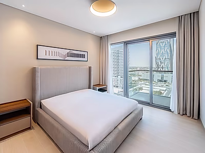 شقة عصرية للبيع - غرفتان + غرفة خادمة | لو ميراج، مرسى لوسيل